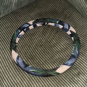 Tropical Patterned Car Steering Wheel Cover